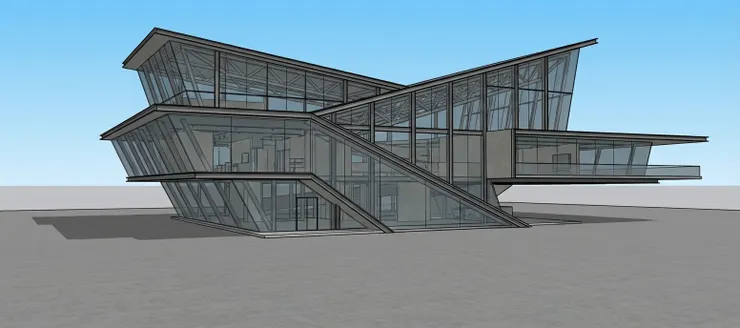 architectural model for render ai architecture online