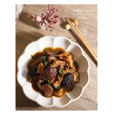 在家吃 | 香菇滷肉 