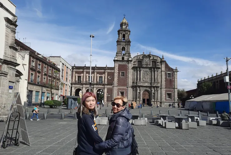 於19/12早上攝於聖多明我廣場