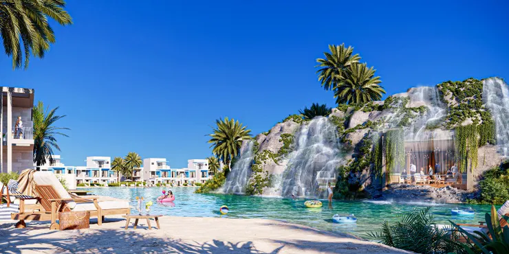 DAMAC是阿聯酋最大開發商之一，DAMAC Lagoons承襲杜拜首座大型造鎮計畫DAMAC Hills的成功DNA，面對國際投資人，現正熱銷中。（圖/碩盛國際不動產提供）