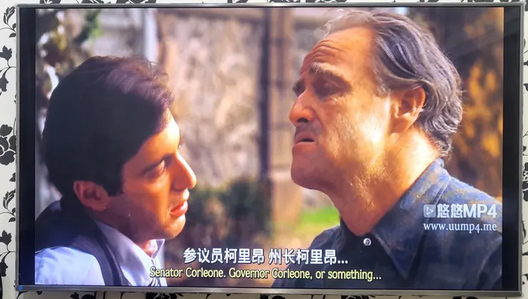 《教父》電影截圖