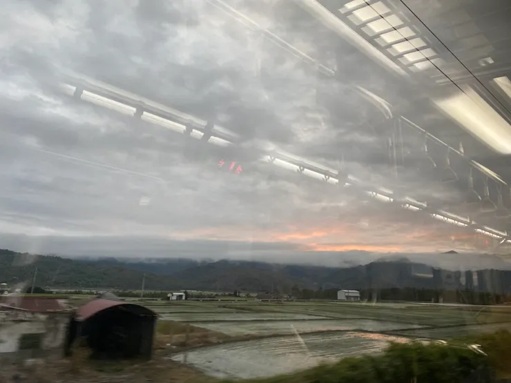 火車上的風光