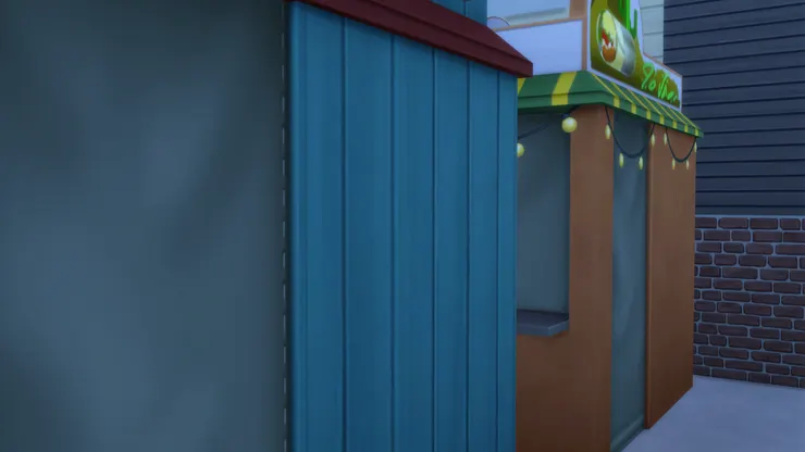 攤檔後方，應該只有檔主和員工會過來吧。