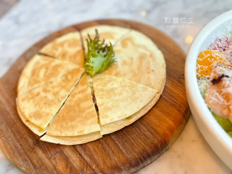 想林口｜蒜苗鴨胸薄餅