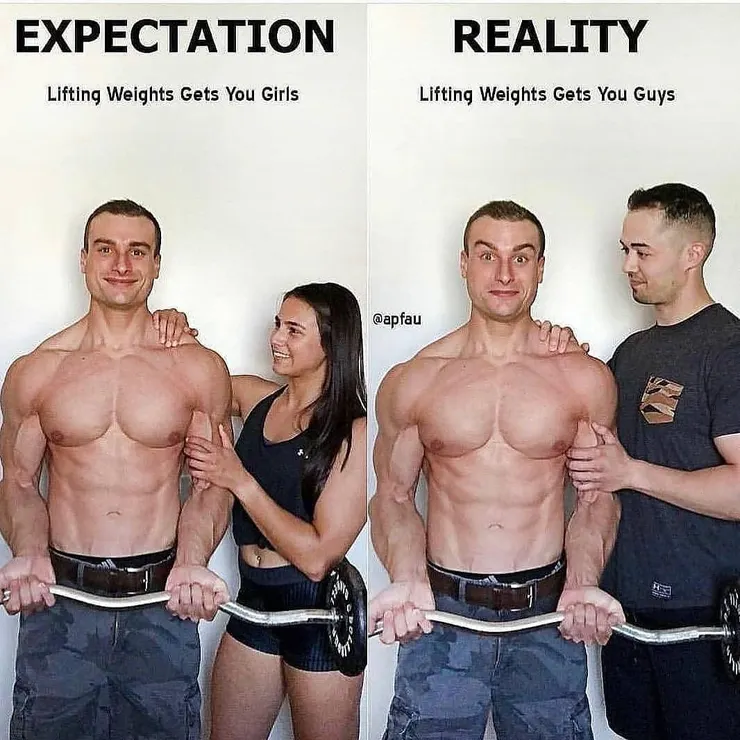 適度健身吸引異性，過度健身吸引同性