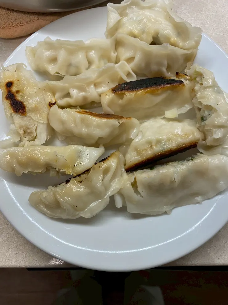 附上毀滅式煎餃的成果