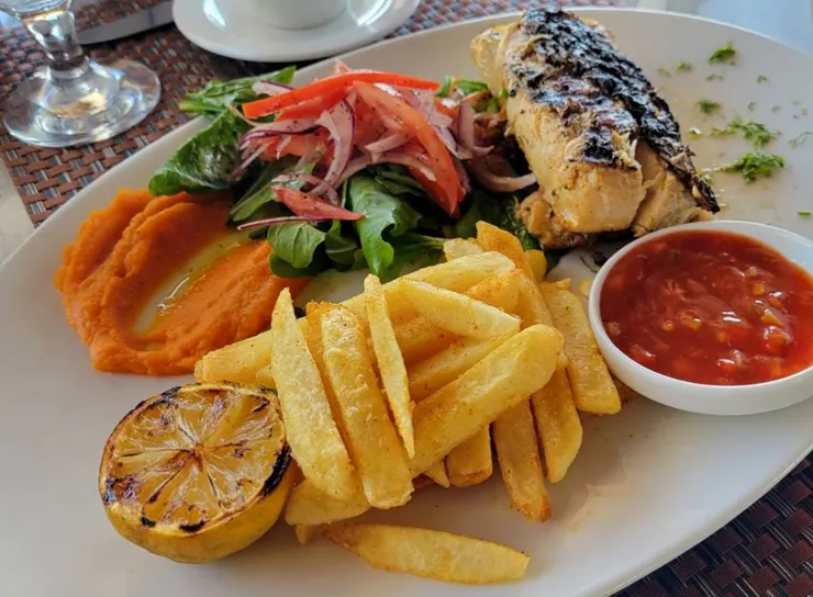 Sidra為數不多的海鮮餐點之一