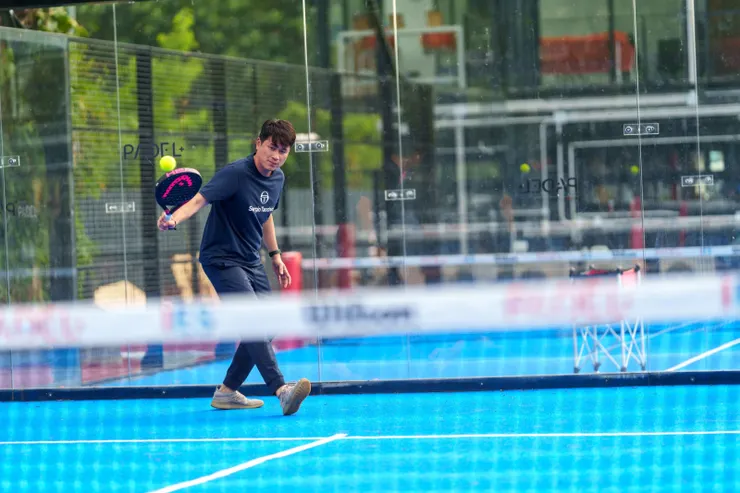 筆者亦首次接觸Padel板式網球這項運動