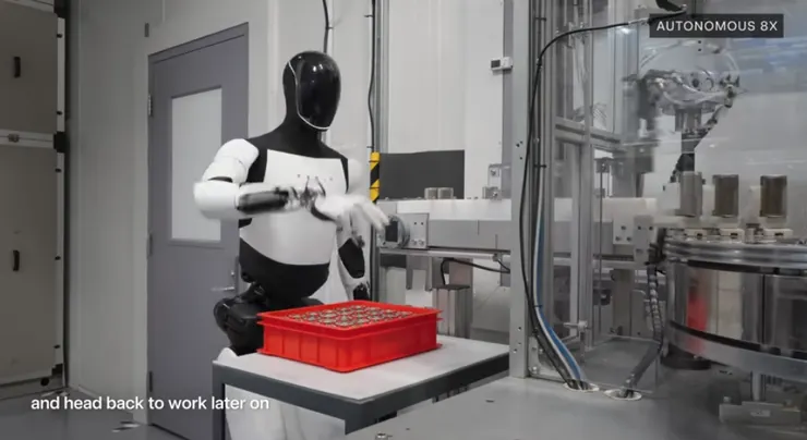 Optimus 正在學習如何工作