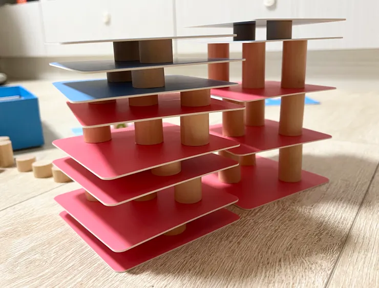 最後誰蓋得比較高就是贏家