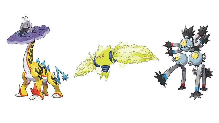 猛雷鼓、雷吉艾勒奇以及沙鐵皮