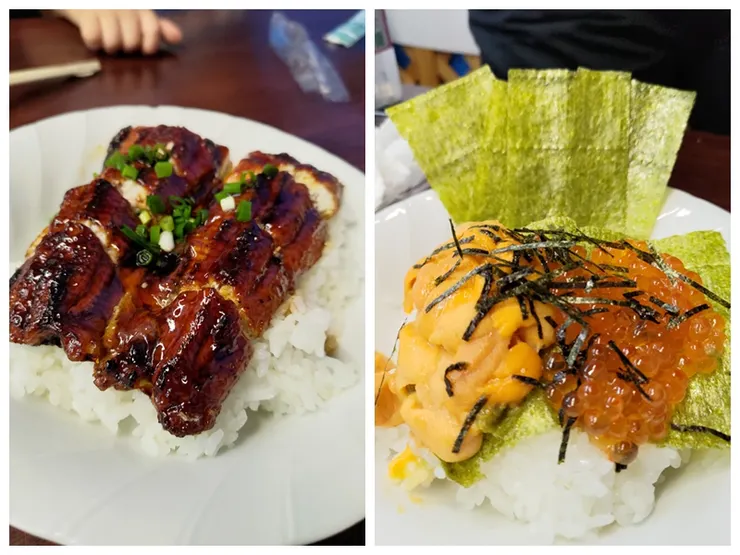 在漁市場的午餐