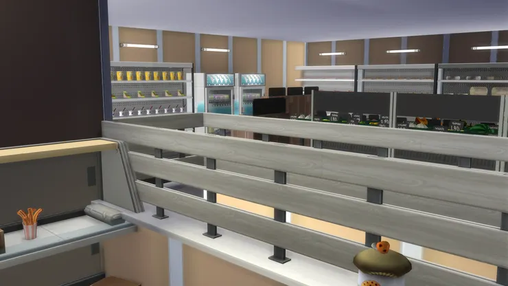 樓梯的圍欄，沒有的話好像很容易掉下樓...