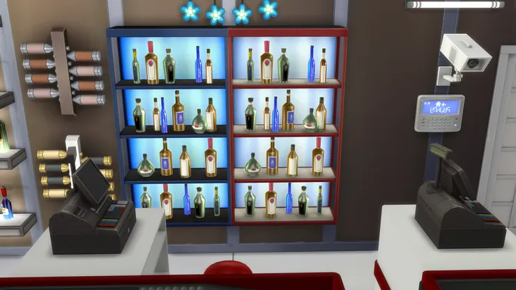 因為這些是超級貴價品，所以放在很精美的陳列櫃裏，連燈光也特別設計。