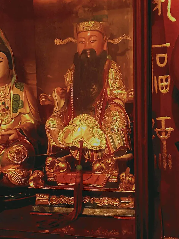 港南陳家(大房)供奉的分靈李府王爺神尊