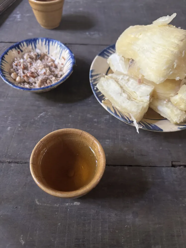 小點心(木薯和茶)