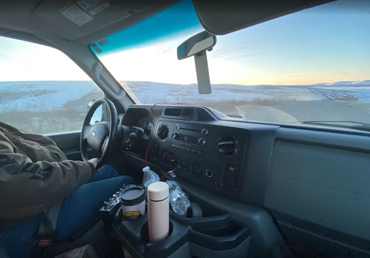 這是City tour的小巴士！