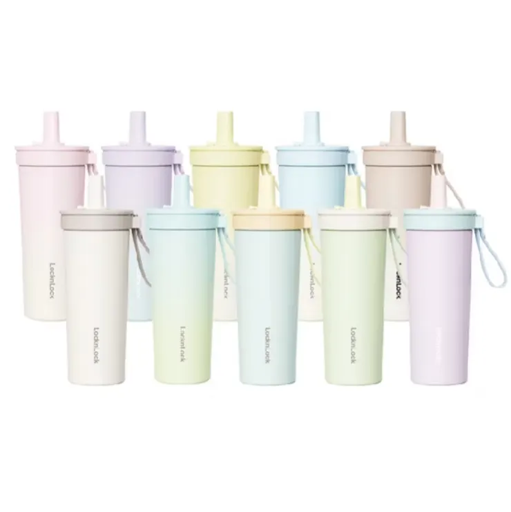 樂扣樂扣 嚼對FUN飲不鏽鋼吸管杯 720ml