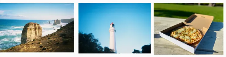十二門徒(The 12 Apostles)、小紅帽燈塔(Split Point Lighthouse)、為之驚豔的 Pizza