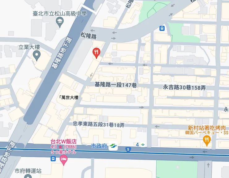 看看這精美的地理位置，也難怪一開始並不會有人流