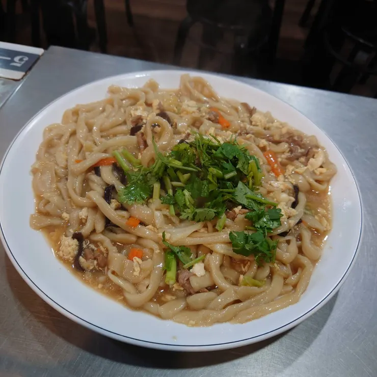 木鬚肉絲炒麵