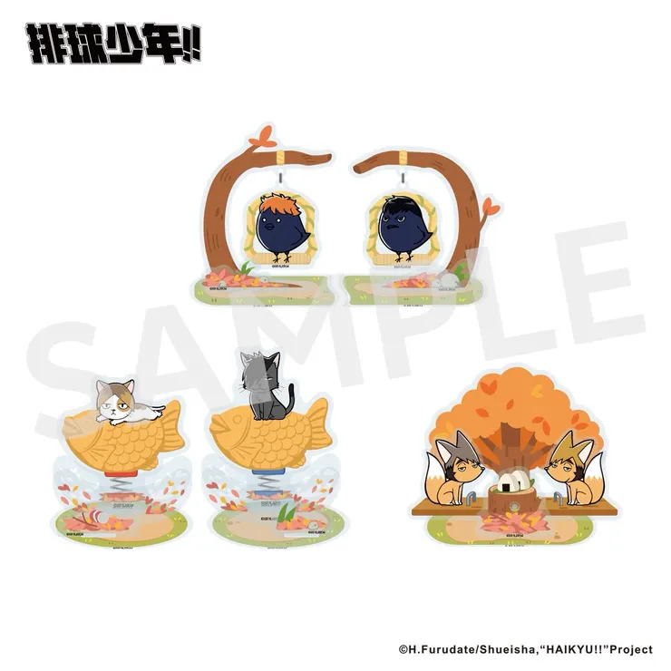 《排球少年!!》快閃店統一時代百貨高雄店_立牌