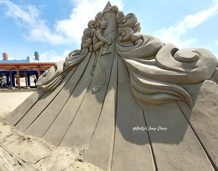 ▲2024苗栗通霄沙雕藝術節/圖片來源:Betty's Jump Diary