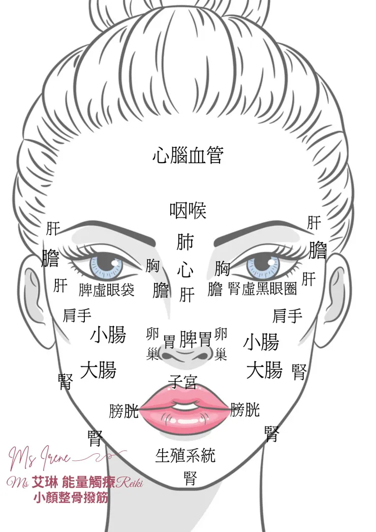 臉反映五臟六腑的問題