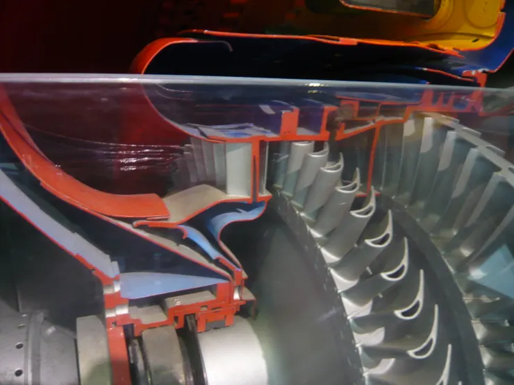 渦輪機葉片-攝於德意志博物館