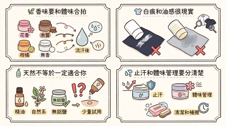 體香膏怎麼選？香不香之外，還要看會不會沾衣服