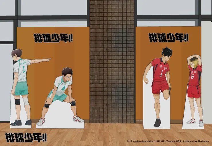 《排球少年!!》新光南西_打卡點