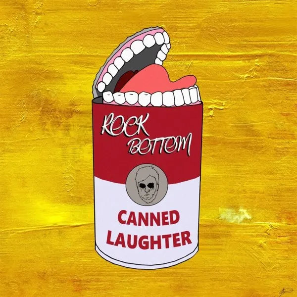 「罐頭」的美式英文稱為「can」，由於錄製好的笑聲、音樂等播出來總會是千篇一律，就好像罐頭食品吃起來總是同一個味道一樣，所以這種笑聲被稱為罐頭笑聲（canned laughter）。