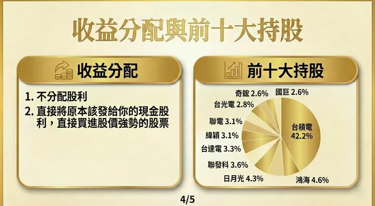 收益分配與前十大持股