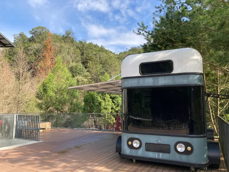 從露營車看出去的風景好美！