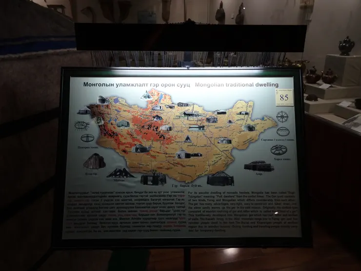 蒙古各地蒙古包