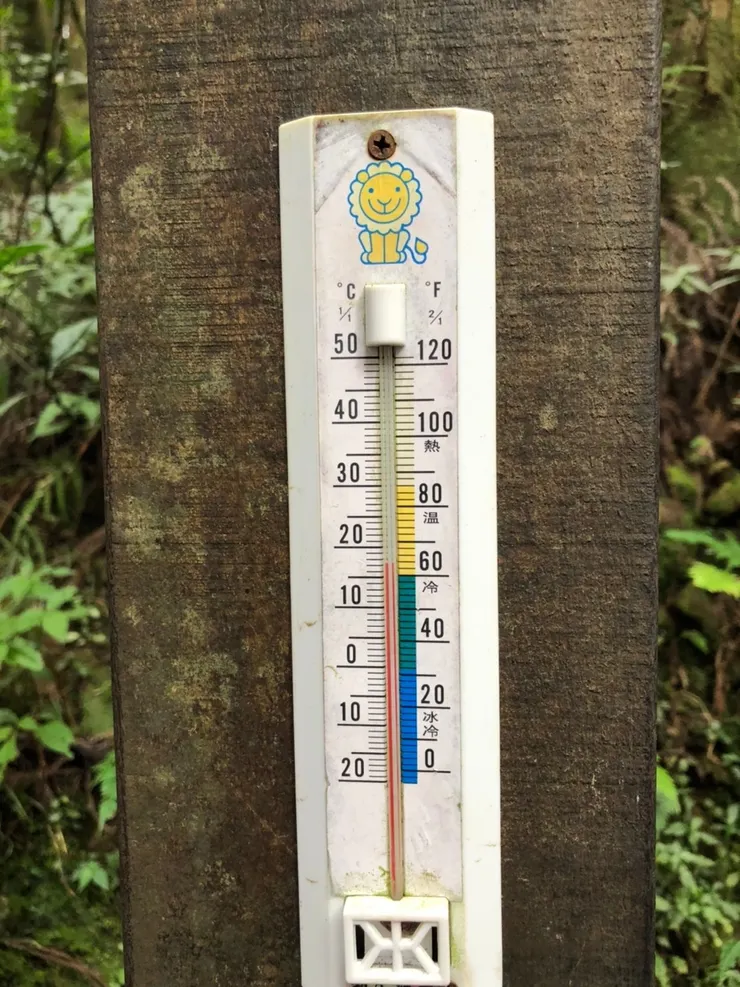 當時的氣溫