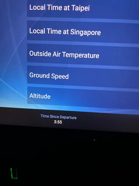 飛行日記(57) 新加坡航空 台北TPE - 新加坡SIN SQ879