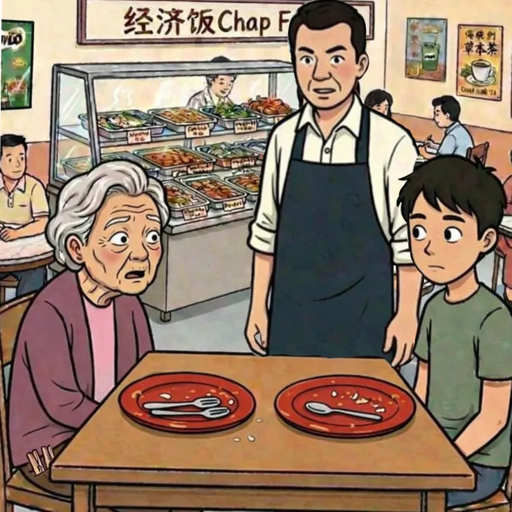 「一共四塊錢。」