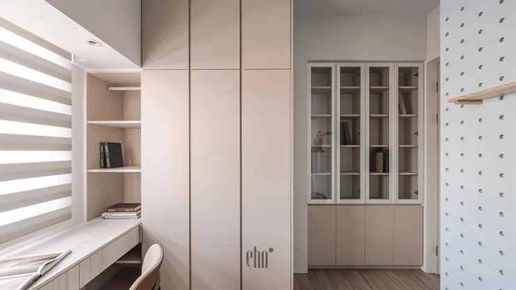 原作品連結：藝瓦設計品牌，老屋翻新復興路大樓，系統櫃