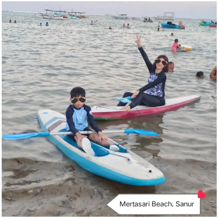 海上獨木舟（Ya-yun Chen提供）