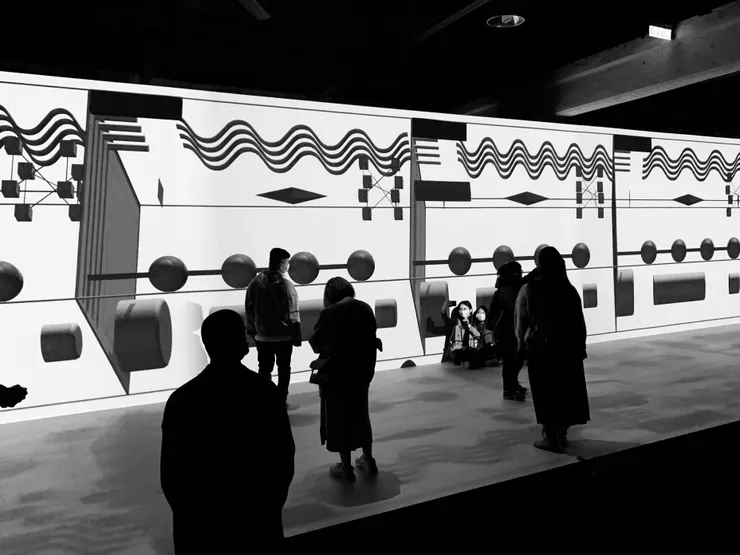 圖片來源：筆者拍攝於華山文創園區 - 聲音的建築展