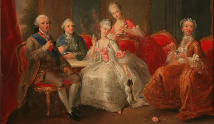 「一杯巧克力」,18世紀末。