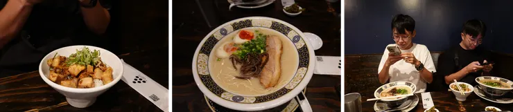 大阪梅田神虎拉麵，好像在臺灣有分店 (?，拉麵跟叉燒飯都超好吃，推推！