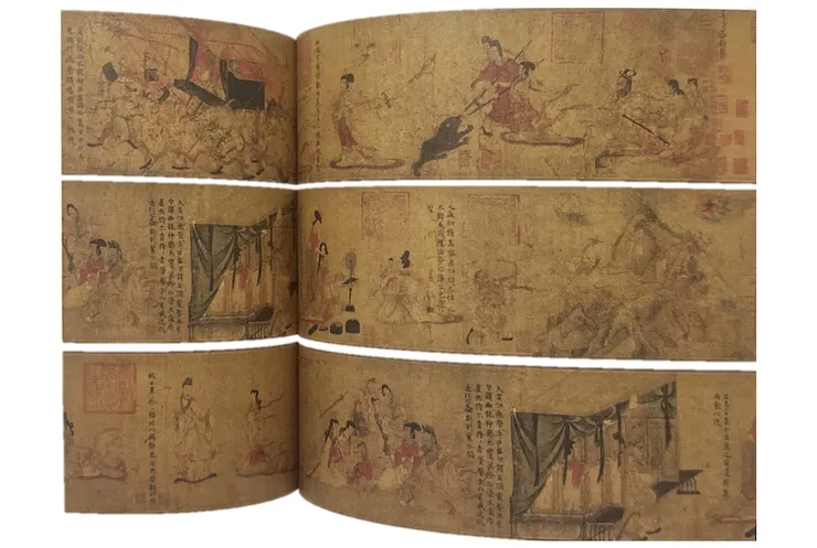 《女史箴圖》(截自《觀念的形狀》)