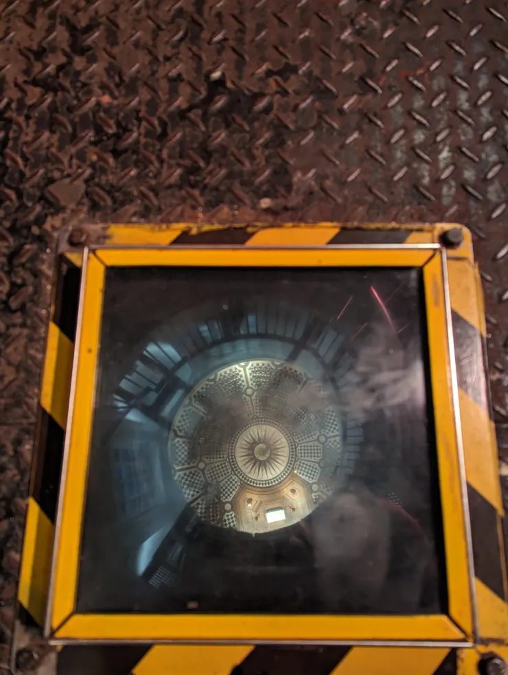 聖保羅教堂頂樓向下看