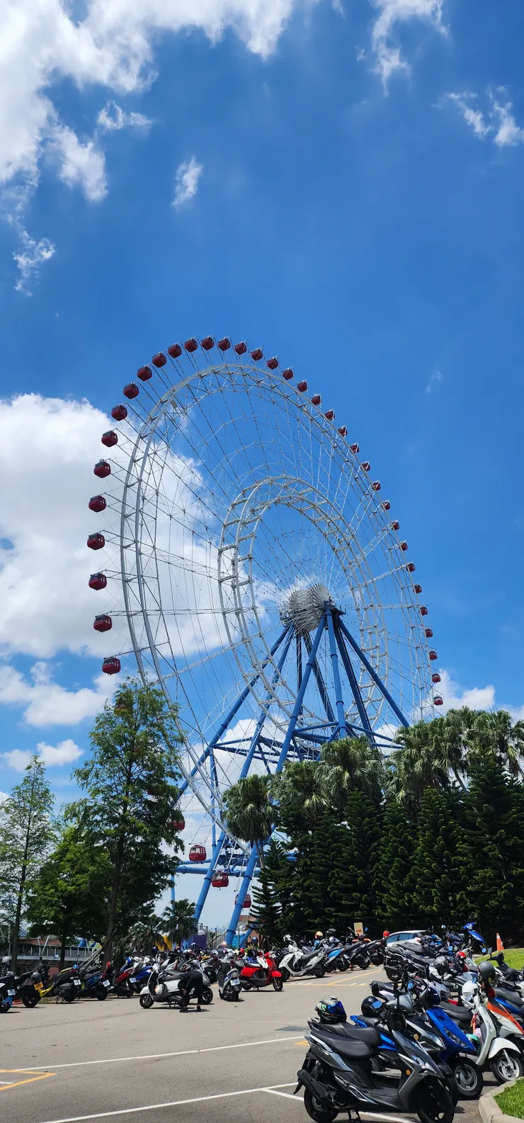 只能遠方看著，那就是個旋轉烤箱