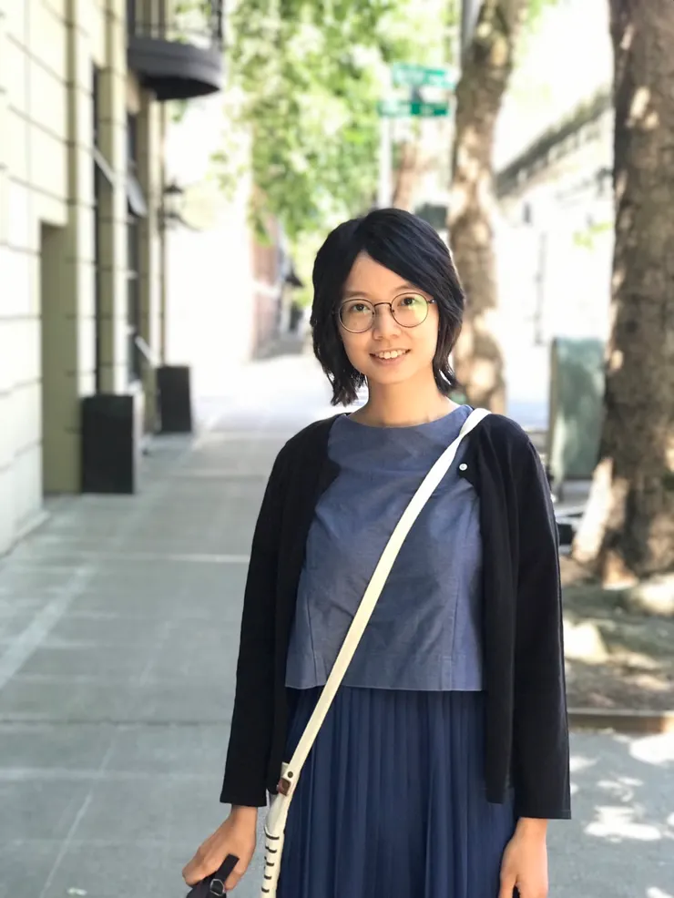 西雅圖市區街頭的明