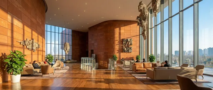 ücretsiz AI render ile oluşturulmuş mimari görselleştirme