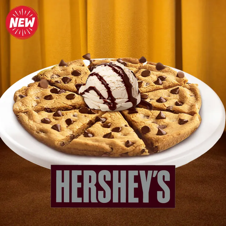 Hershey’s邪惡朱古力軟心厚曲奇 配Häagen-Dazs雪糕^ (朱古力/草莓/雲呢拿)   單點價：港幣$94 追加價：港幣$64 * （堂食限定）  Hershey’s邪惡朱古力軟心厚曲奇   單點價：港幣$84 追加價：港幣$52