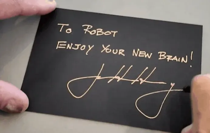 Nvidia - To Robot, Enjoy Your New Brain! 